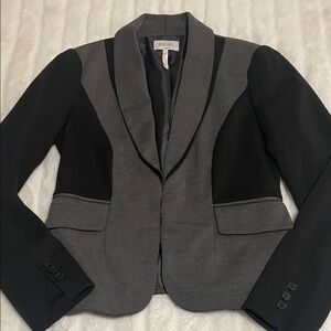 Laundry By Shelli Segal Black and Gray Blazer